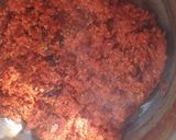 A picture of step 4 of Gajar ka halwa.