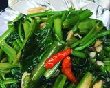Foto langkah ke 4 dari resep Cah kangkung saus tiram.