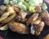 Foto del paso 4 de la receta: Alitas al horno con patatas Deluxe sin freír!