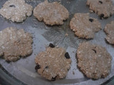 Galletitas de avena con miely banana