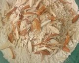 A picture of step 4 of Oats Almond biscuits.