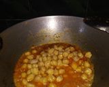 A picture of step 7 of Tomato Chhole.
