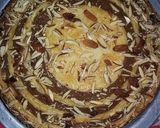 A picture of step 3 of Zebra cake.