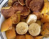 Foto del paso 3 de la receta: Mini pancakes de banano!!! 😜🍌🥞