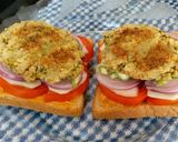 A picture of step 4 of Grilled Chicken Cutlet Sandwich.
