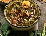 A picture of step 7 of Delicious Sarson ka saag.