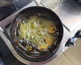 A picture of step 3 of Deep Fry Arbi Patra.