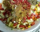 A picture of step 4 of Corn Bhel.