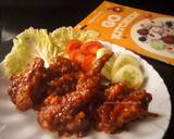 Spicy Hot Chicken Wings With Chessy Sauce langkah memasak 7 foto