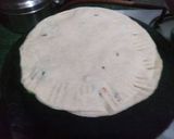A picture of step 3 of Spring onion &Garlic parantha.