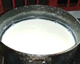 A picture of step 1 of Caramelized misti doi /bengali sweet yogurt at home 🏡.
