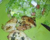 Foto del paso 2 de la receta: Pechuga de pollo al limón con ensalada