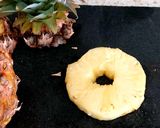 A picture of step 2 of My Muffin with Gammon, Pineapple + Poached Egg on Spinach.