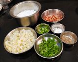 A picture of step 1 of Sabudana (Sago Pearls) Paratha.