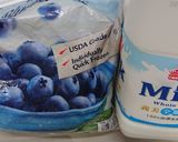 藍莓冰沙的食譜步驟1照片