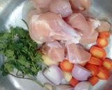 A picture of step 2 of Schezwan soup And Honey Carrot.