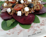 Foto del paso 7 de la receta: Ensalada de lentejas y remolacha