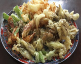 Foto del paso 1 de la receta: El fideo con la tempura