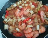 Foto langkah ke 3 dari resep Udang asam manis + sayur.
