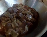 A picture of step 6 of Beef Karahi Kaleji.