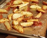 不油炸也能烤出美味 - 烤薯條 Oven Baked French Fries的食譜步驟8照片