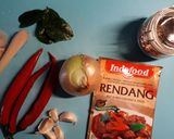 Foto langkah ke 1 dari resep Rendang bumbu indofood.