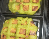 हैल्दी ग्रीन वॉफल (healthy green waffle recipe in Hindi) रेसिपी चरण 6 फोटो