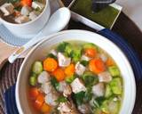 Sop oyong bakso ikan langkah memasak 5 foto