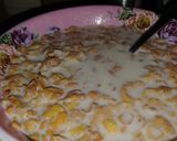 A picture of step 1 of Hadin Corn flakes 😂.