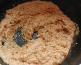 A picture of step 4 of Mushroom tikka Masala.