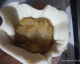 A picture of step 8 of Puran Poli (Maharashtrian Sweet Flatbread).
