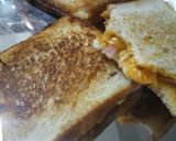 A picture of step 3 of Chicken cheese Sandwich.