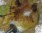 Foto langkah ke 3 dari resep Sayur Kulit Sapi Buncis Bumbu Kuning.