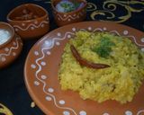 A picture of step 3 of Multigrain khichdi.