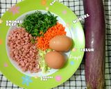 Foto langkah ke 1 dari resep Terong isi smokedbeef.