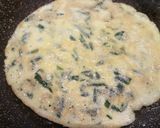 A picture of step 2 of Polpettone ripiene di frittata ai spinaci.