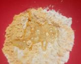 A picture of step 1 of Ribbon Pakoda.