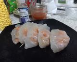 Foto langkah ke 4 dari resep Kulit dimsum/hakau mengkilat dan transparan.