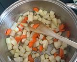Karalábéleves tejfölösen recept fázis 1 fotója