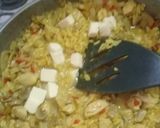 Foto del paso 5 de la receta: Risotto de pollo y hongos