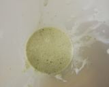 A picture of step 3 of Green raita.