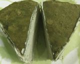Foto langkah ke 5 dari resep Green tea millie crepes.