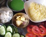 A picture of step 1 of Veg Tawa Cheese Sandwich.