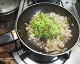 A picture of step 2 of Rajgira cucumber Patty.