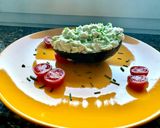 A picture of step 6 of Chicken and Avocado Salad 🥑.