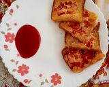 मलाई टोस्ट (malai toast recipe in Hindi) रेसिपी चरण 3 फोटो