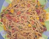 صورة لخطوة 4 من وصفة اسباغتي بالخضار 😋😋