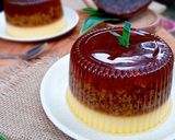Foto langkah ke 8 dari resep Puding Lumut Gula Merah Lapis Mentega.