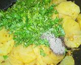 A picture of step 9 of Cumin Potatoes.