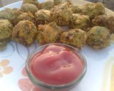 चने के साग का पकौड़ा (chane ke saag ka pakoda recipe in Hindi) रेसिपी चरण 4 फोटो